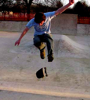 Me skating